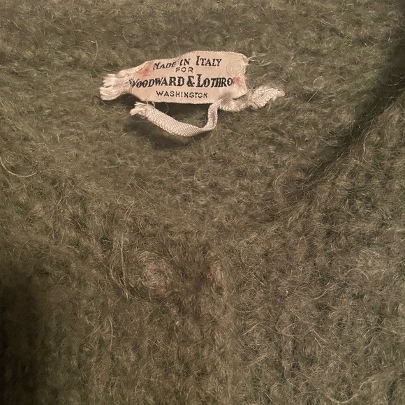 Vintage 1960’s Italian mohair-blend cardigan sweater - Picture 2 of 6